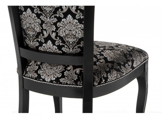 Стул Клето патина серебро / черный в Ростове-на-Дону