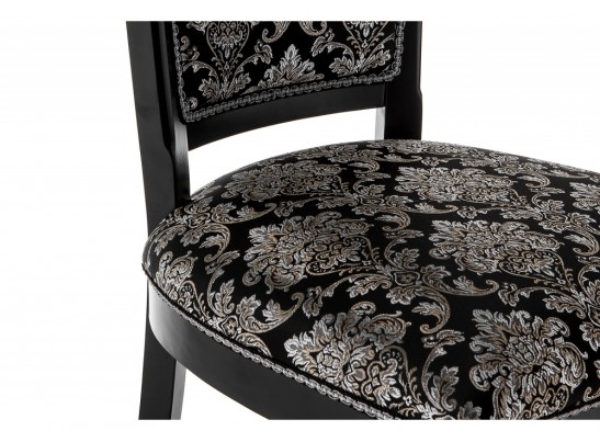 Стул Клето патина серебро / черный в Ростове-на-Дону