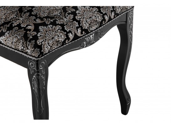 Стул Клето патина серебро / черный в Ростове-на-Дону