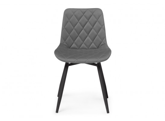 Стул на металлокаркасе Баодин К крутящийся темно-серый / черный в Ростове-на-Дону