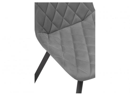 Стул на металлокаркасе Баодин К крутящийся темно-серый / черный в Ростове-на-Дону