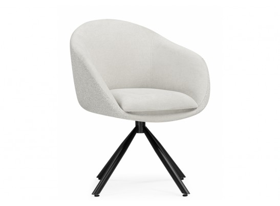 Стул на металлокаркасе Бартон 1 ткань мадера 2 / черный матовый в Ростове-на-Дону