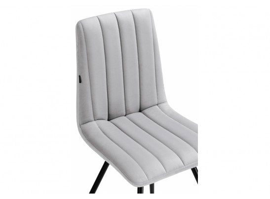 Стул на металлокаркасе Биджей velutto 52 / черный в Ростове-на-Дону