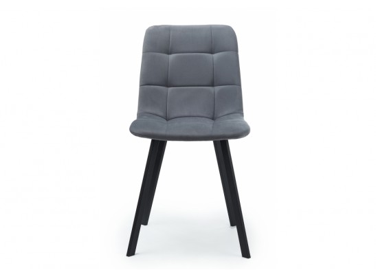 Стул на металлокаркасе Чилли темно-серый / черный в Ростове-на-Дону