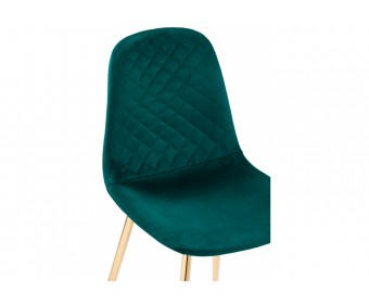 Стул на металлокаркасе Dabl green