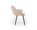 Стул на металлокаркасе Эолин латте (glory 10) / черный в Ростове-на-Дону