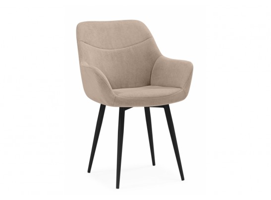 Стул на металлокаркасе Флюид бежевый (zd 210) / черный в Ростове-на-Дону