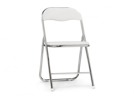 Стул на металлокаркасе Fold 1 складной white / chrome в Ростове-на-Дону