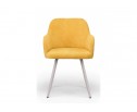 Стул на металлокаркасе Инфини 360 горчичный (ocean 016) / серый в Ростове-на-Дону