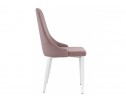 Стул на металлокаркасе Kora white / light purple в Ростове-на-Дону