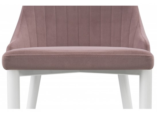 Стул на металлокаркасе Kora white / light purple в Ростове-на-Дону