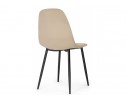 Стул на металлокаркасе Lilu dark beige / black в Ростове-на-Дону
