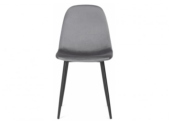 Стул на металлокаркасе Lilu dark grey / black в Ростове-на-Дону