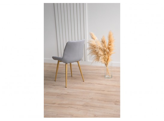 Стул на металлокаркасе Седа 360 светло-серый (zd 960) / золотой в Ростове-на-Дону