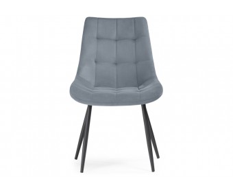 Стул на металлокаркасе Sidra gray / black