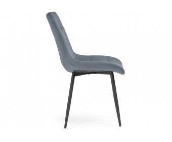 Стул на металлокаркасе Sidra gray / black