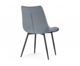 Стул на металлокаркасе Sidra gray / black