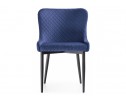 Стул на металлокаркасе Teo dark blue / black в Ростове-на-Дону