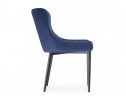 Стул на металлокаркасе Teo dark blue / black в Ростове-на-Дону