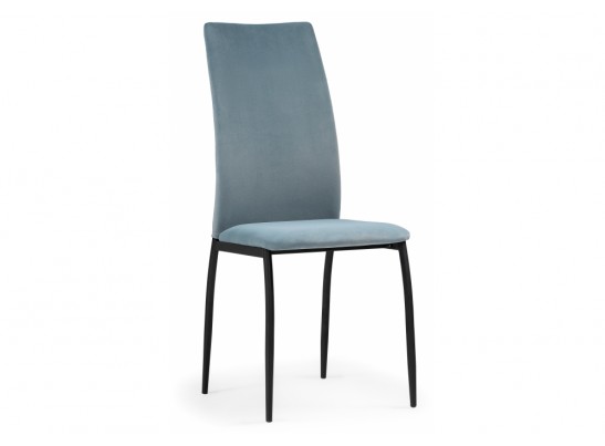 Стул на металлокаркасе Tod light blue / black в Ростове-на-Дону