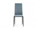Стул на металлокаркасе Tod light blue / black в Ростове-на-Дону