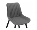 Стул на металлокаркасе Вейв темно-серый / черный в Ростове-на-Дону