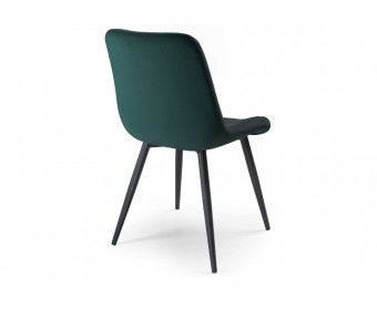 Стул на металлокаркасе Fox green / black