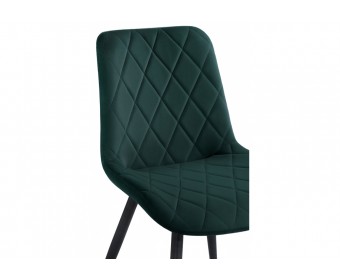 Стул на металлокаркасе Fox green / black