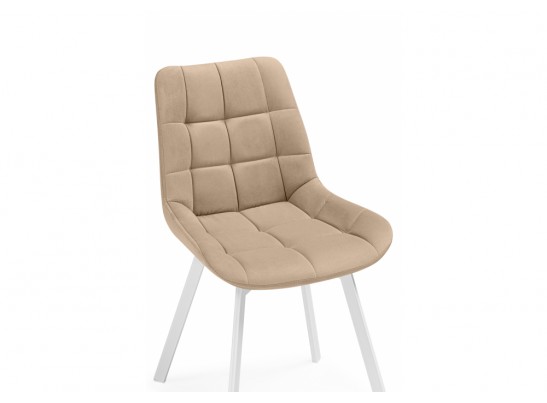 Стулья на металлокаркасе Челси 360 бежевый (ZD 210) / белый в Ростове-на-Дону