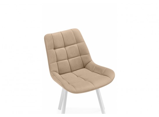 Стулья на металлокаркасе Челси 360 бежевый (ZD 210) / белый в Ростове-на-Дону