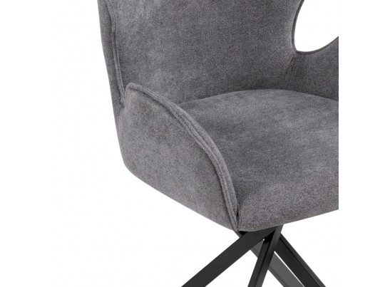 Стул на металлокаркасе Карлайл крутящийся горчичный / черный в Ростове-на-Дону