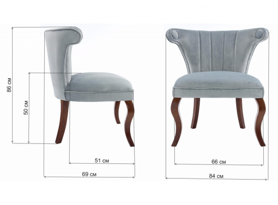 Стул Oksford walnut в Ростове-на-Дону