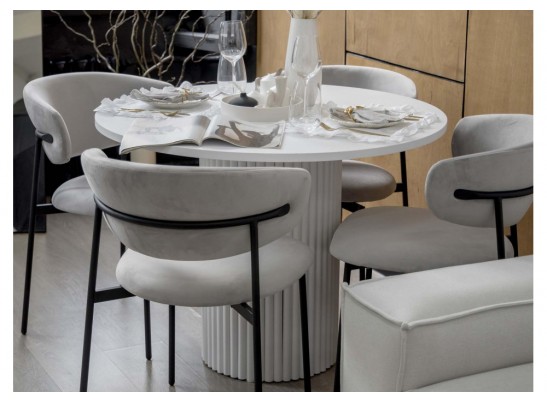 Стол Барел 110 белый / белый в Ростове-на-Дону