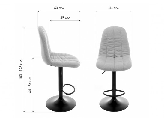 Барный стул Egg бежевый в Ростове-на-Дону