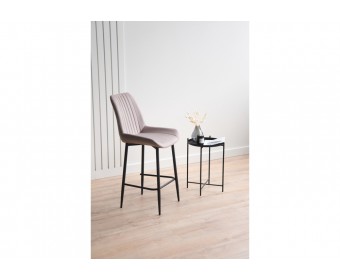 Полубарный стул Седа латте (zd 290) / черный