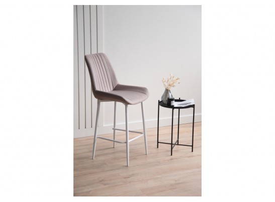 Полубарный стул Седа 360 латте (zd 290) / белый в Ростове-на-Дону