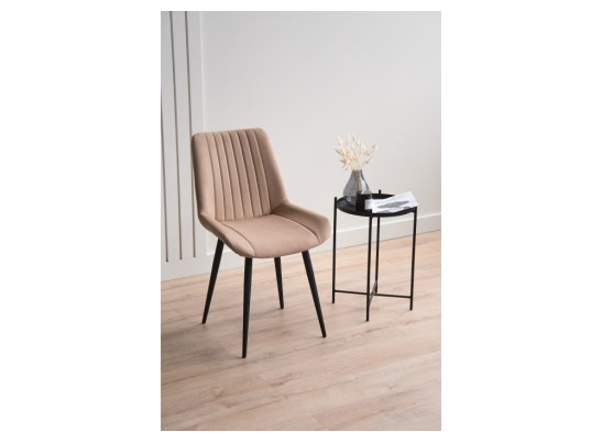 Стул на металлокаркасе Седа бежевый (zd 210) / черный в Ростове-на-Дону