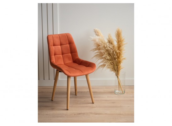 Деревянный стул Челси терракотовый (zd 432) / светлое дерево в Ростове-на-Дону