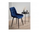 Стул на металлокаркасе Челси 360 К синий (zd 798) / черный в Ростове-на-Дону