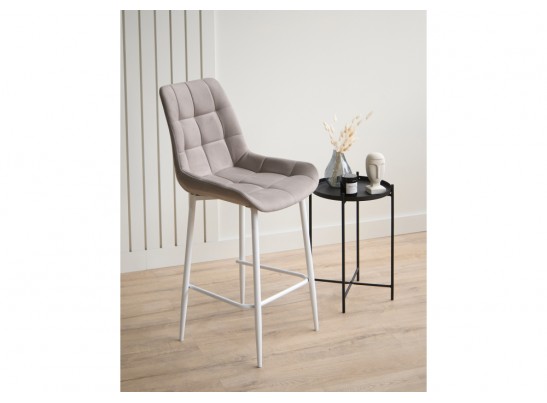 Полубарный стул Челси 360 латте (zd 290) / белый в Ростове-на-Дону