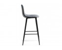 Барный стул Capri dark gray / black в Ростове-на-Дону