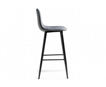 Барный стул Capri dark gray / black