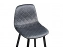 Барный стул Capri dark gray / black в Ростове-на-Дону