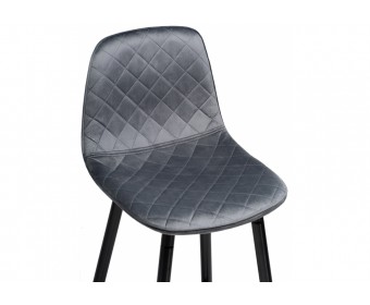 Барный стул Capri dark gray / black