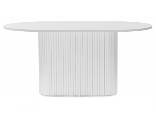 Деревянный стол Барон О 160 х 90 белая пленка шагрень / белый в Ростове-на-Дону