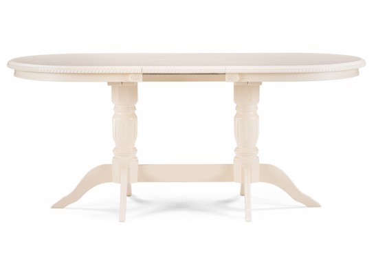 Деревянный стол Эритрин овальный бежевый в Ростове-на-Дону