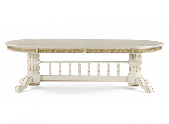 Деревянный стол Кассиль крем / золотая патина в Ростове-на-Дону