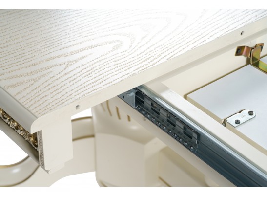 Деревянный стол Кассиль крем / золотая патина в Ростове-на-Дону