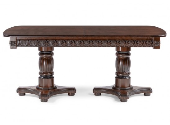 Деревянный стол Морнит 180(240)х100х76 орех темный / орех в Ростове-на-Дону