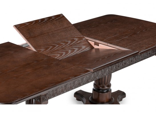 Деревянный стол Морнит 180(240)х100х76 орех темный / орех в Ростове-на-Дону